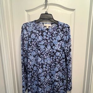 Michael Kors Long Sleeve Shift Dress